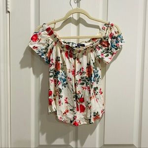 Off the Shoulder Floral Top